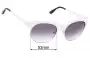 Sunglass Fix Replacement Lenses for Tom Ford Angela TF438 - 53mm Wide 