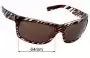 Sunglass Fix Ersatzgläser für Von Zipper MOD Con - 64mm Wide 