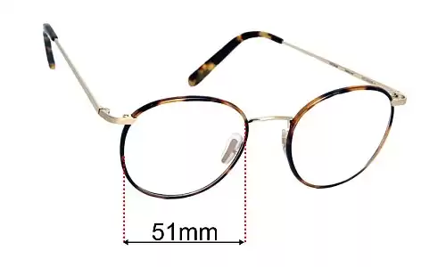 Ace and Tate Bananas Replacement Lenses 51mm wide 