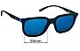 Sunglass Fix Replacement Lenses for Arnette Plaka AN4306 - 54mm Wide 