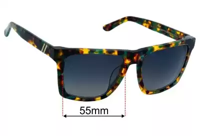 Blenders Stone Breaker Replacement Lenses 55mm wide 