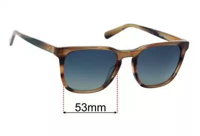 Costa Del Mar Sullivan Replacement Lenses 53mm wide 