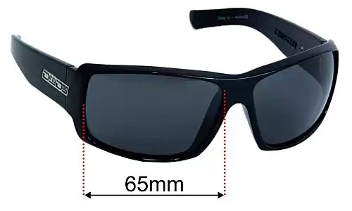Dirty Dog Vortex Replacement Lenses 65mm wide 