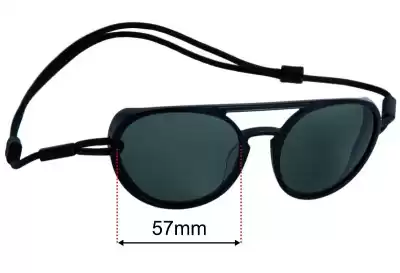 Ombraz  Dolomite (XL) Replacement Lenses 57mm wide 