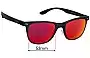 Sunglass Fix Replacement Lenses for Police 8559 - 52mm Wide 