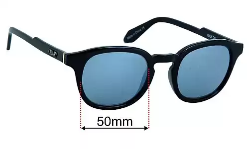 Quay Walk On Replacement Lenses 50mm wide 
