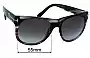 Sunglass Fix Lentes de Repuesto para Tom Ford Astor TF299 - 55mm Wide 