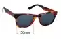 Sunglass Fix Ersatzgläser für Von Zipper Faraway - 50mm Wide 