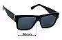 Sunglass Fix Replacement Lenses for Von Zipper Haussmann - 56mm Wide 