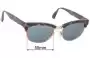 Sunglass Fix Replacement Lenses for Bolle Deauville - 55mm Wide 