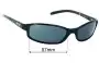 Sunglass Fix Replacement Lenses for Bolle Dirty 8 Lil'Kitty - 57mm Wide 