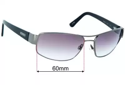 Bolle Graham Replacement Lenses 60mm wide 