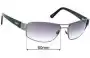 Sunglass Fix Replacement Lenses for Bolle Graham - 60mm Wide 