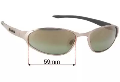 Bolle Vanadium Ersatzgläser 59mm wide 