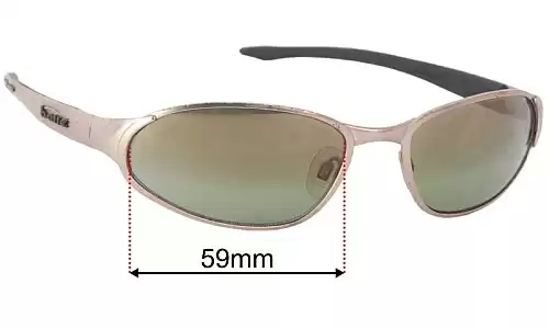Bolle Vanadium Replacement Lenses 59mm wide 