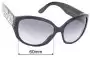 Sunglass Fix Replacement Lenses for Bvlgari 8037-B - 60mm Wide 