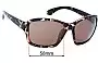 Sunglass Fix Replacement Lenses for Carve Shoreline - 58mm Wide 