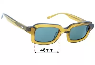 Crap Eyewear  The Lucid Blur Replacement Lenses 46mm wide 