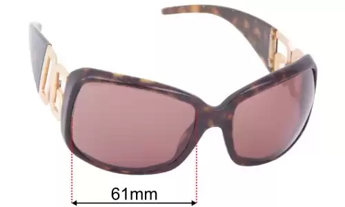 Dolce & Gabbana DG4005B Lentilles de Remplacement 61mm wide 