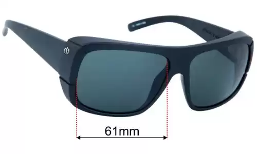 Electric El Guapo Replacement Lenses 61mm wide 