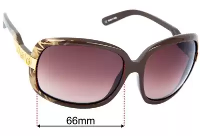 Electric Hightone Replacement Lenses 66mm wide 