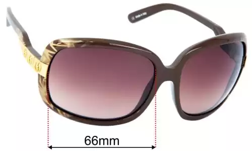 Electric Hightone Replacement Lenses 66mm wide 