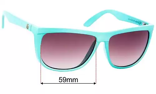 Electric Tonette Lentes de Repuesto 59mm wide 