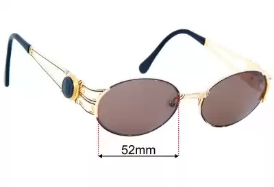 Fendi SL 7035 Replacement Lenses 52mm wide 