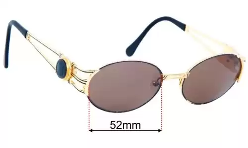 Fendi SL 7035 Lentes de Repuesto 52mm wide 