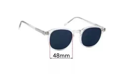Sunglass Fix Replacement Lenses for Kupuna Zeus - 48mm Wide Kupuna Zeus Replacement Lenses 48mm wide