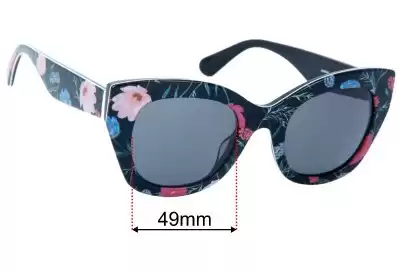 Kate Spade Jalena/S Replacement Lenses 49mm wide 