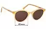 Sunglass Fix Verres de Remplacement pour Madewell Layton - 49mm Wide 