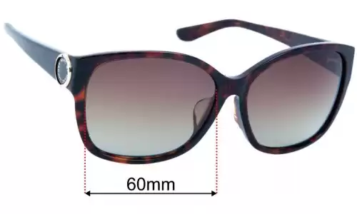 Marc by Marc Jacobs MMJ 399/F/S Replacement Lenses 60mm wide 