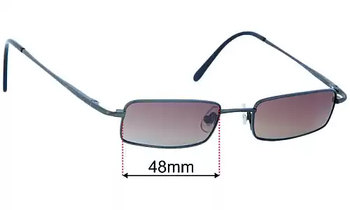 Marchon M519 Replacement Lenses 48mm wide 