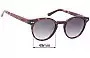 Sunglass Fix Lentes de Repuesto para Martel AS001G - 49mm Wide 