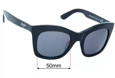 Maui Jim MJ720 Coco Palms Verres de Remplacement 50mm wide 