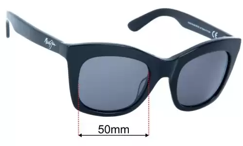 Maui Jim MJ720 Coco Palms  Ersatzlinsen 50mm wide 