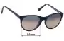 Sunglass Fix Lentes de Repuesto para Maui Jim MJ704 Mannikin - 54mm Wide 