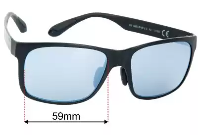 Maui Jim MJ432 Red Sands Replacement Lenses 59mm wide 