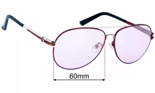 Mercedes Benz MB613 Replacement Lenses 60mm wide 
