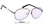 Sunglass Fix Replacement Lenses for Mercedes Benz MB613 - 60mm Wide 