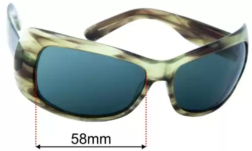 Morrissey Chic Replacement Lenses 60mm wide 