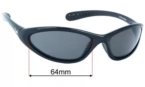 Nike EV0054 Tarj Classic Replacement Lenses 64mm wide 