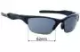 Sunglass Fix Verres de Remplacement pour Oakley Half Jacket 2.0 OO9144 - 62mm Wide 