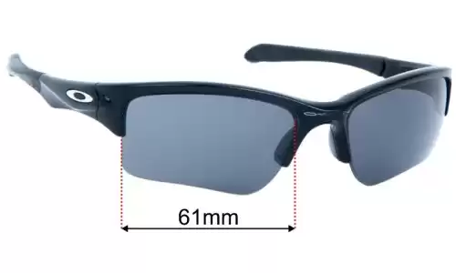 Oakley Quarter Jacket OO9200 Replacement Lenses 61mm wide 