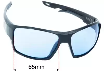 O'Neal 75 Replacement Lenses 65mm wide 