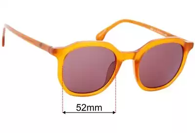Oscar Wylee Emmi Replacement Lenses 52mm wide 