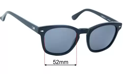 Otis Summer of 67 X Replacement Lenses 52mm wide 