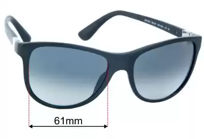 Prada SPR20S & PR20SS Ersatzgläser 56mm wide 