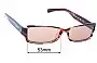 Sunglass Fix Replacement Lenses for Polo Ralph 7529/S - 53mm Wide 
